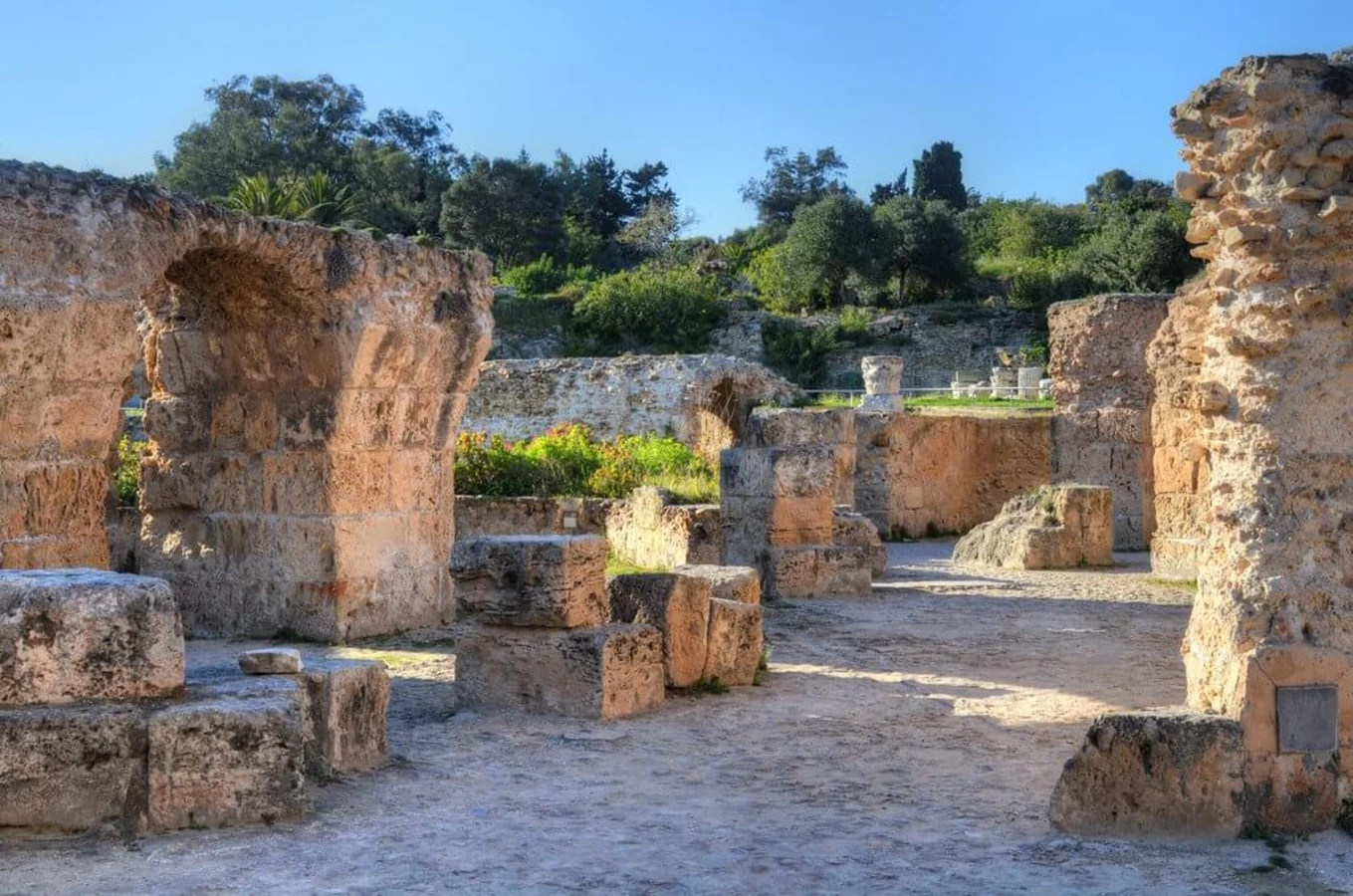 Site archéologique de Carthage, Tunisie