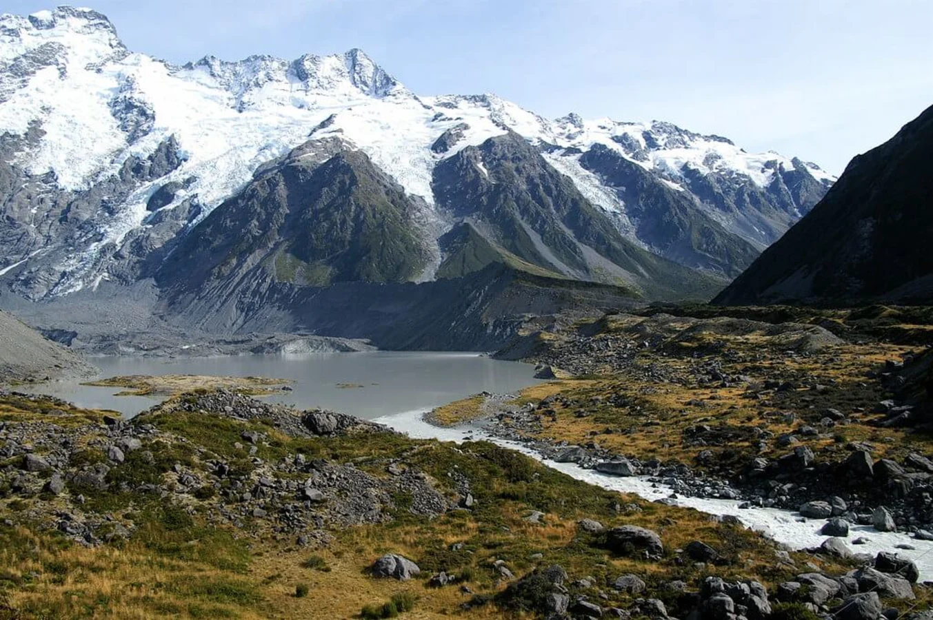 Glacier Hooker, Nouvelle-Zélande