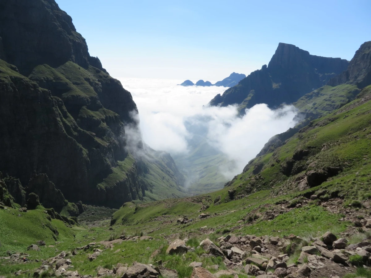 Rockeries Pass, Afrique du Sud, Lesotho