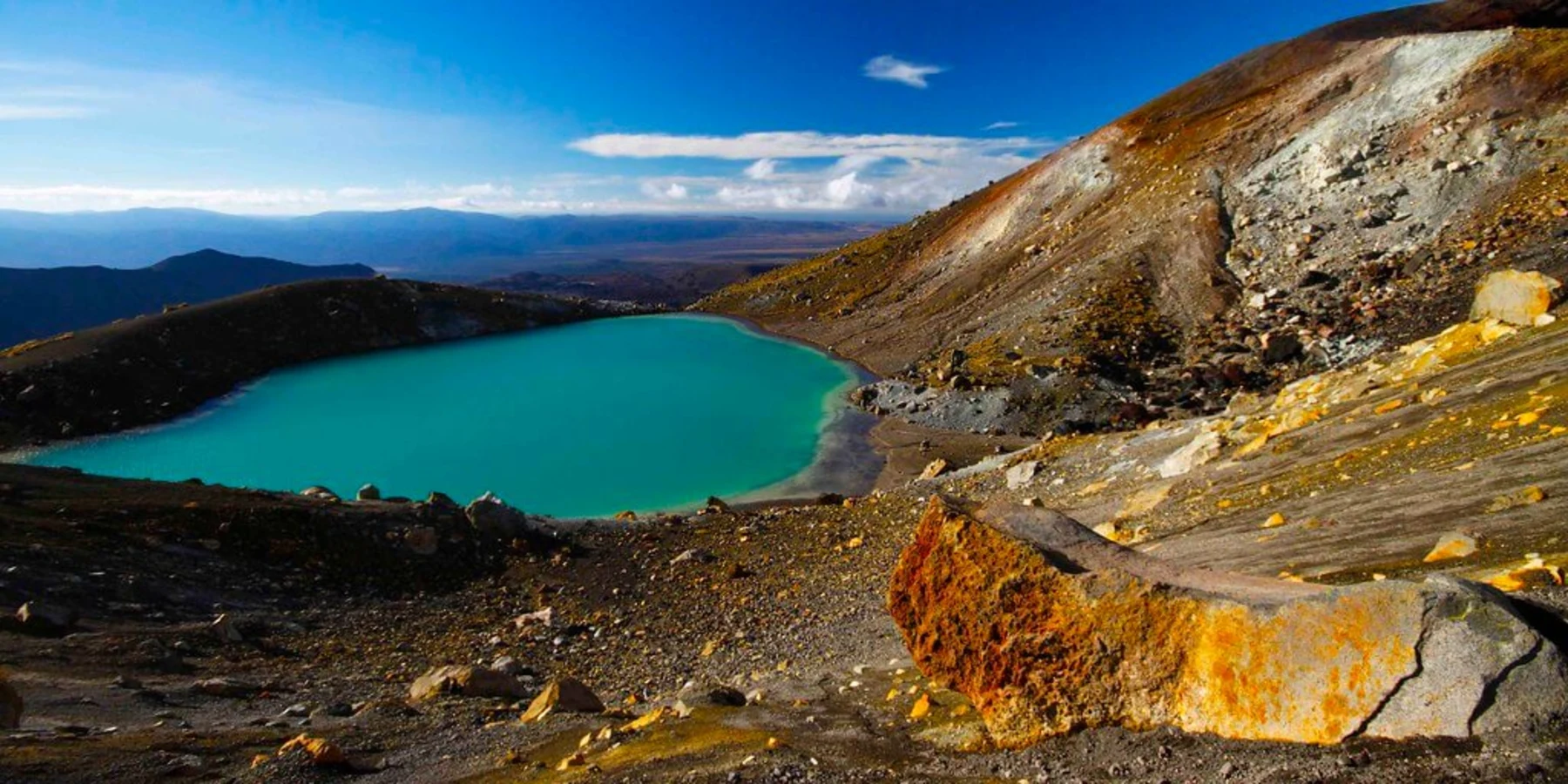 Emerald Lakes (Nouvelle-Zélande), Nouvelle-Zélande