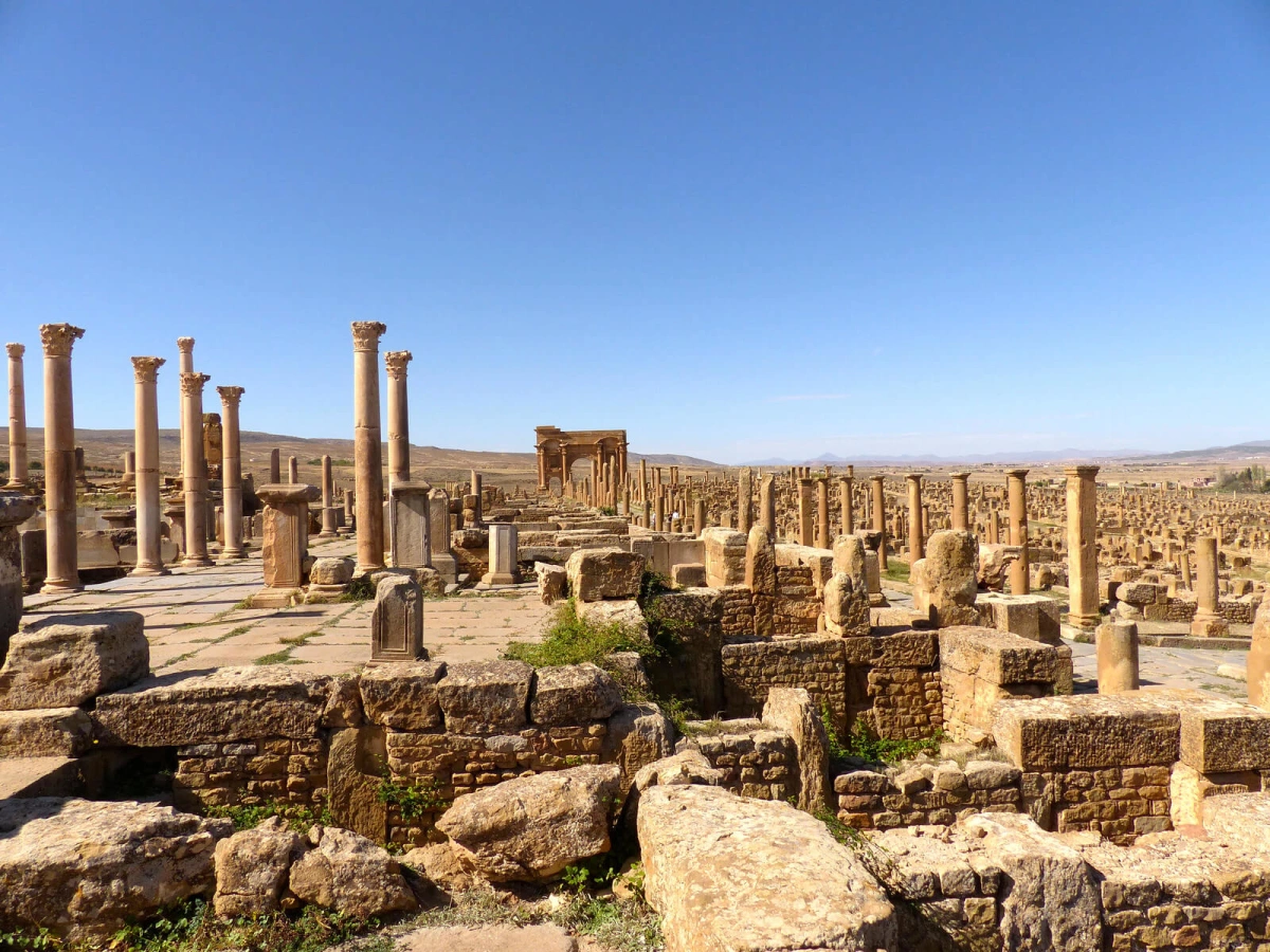 Ruines Romaines de Timgad, Algérie