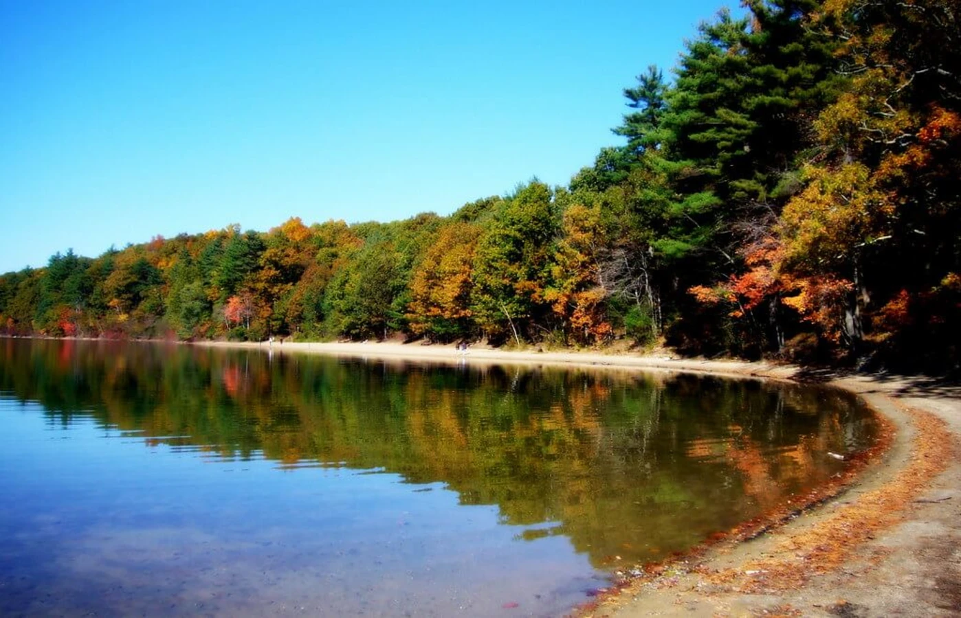 Étang de Walden, États-Unis