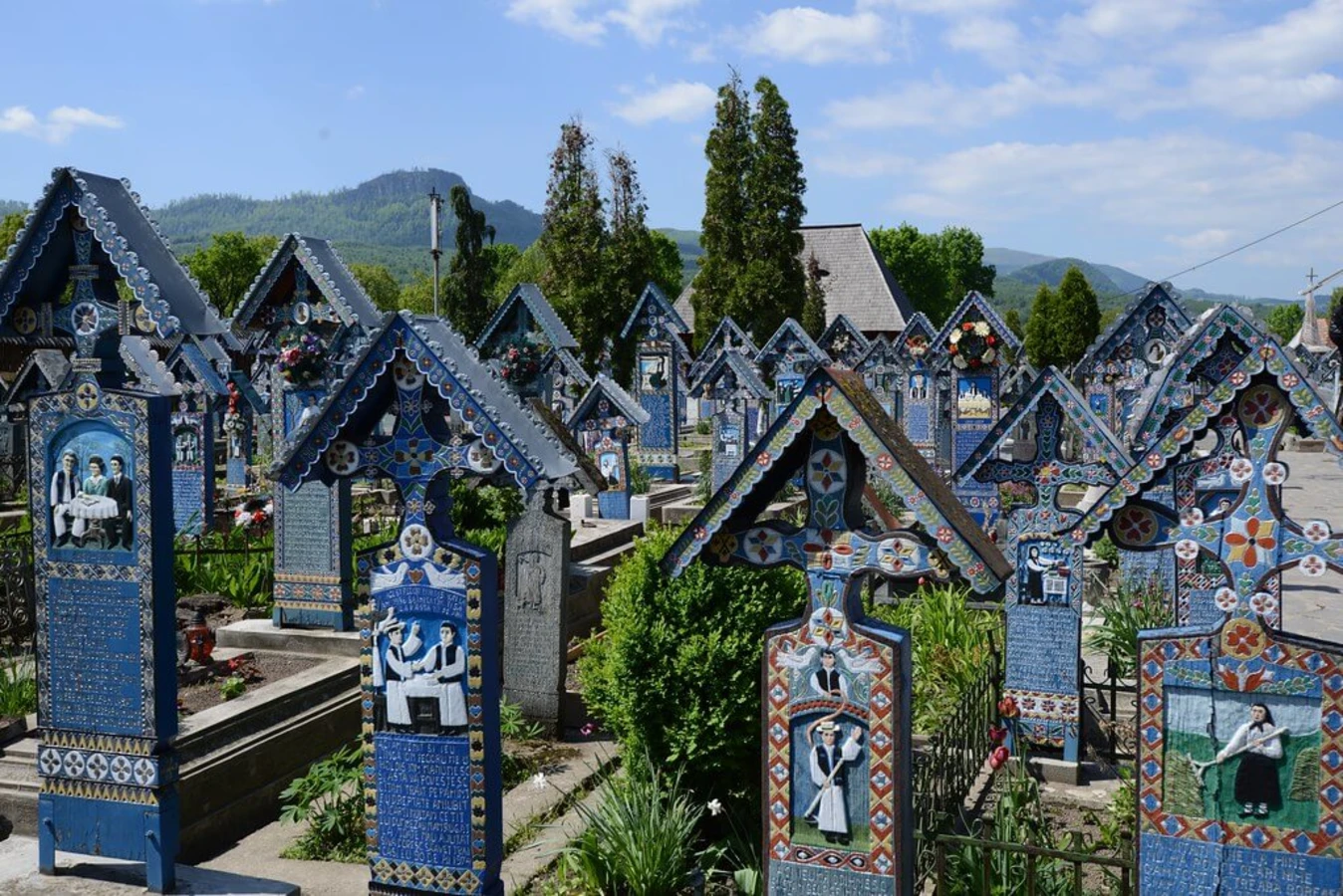 Cimetière joyeux de Sapanta, Roumanie