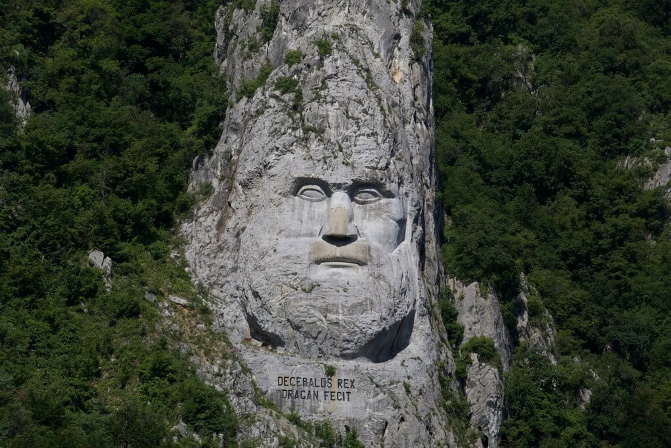 Sculpture de Décébale, Roumanie