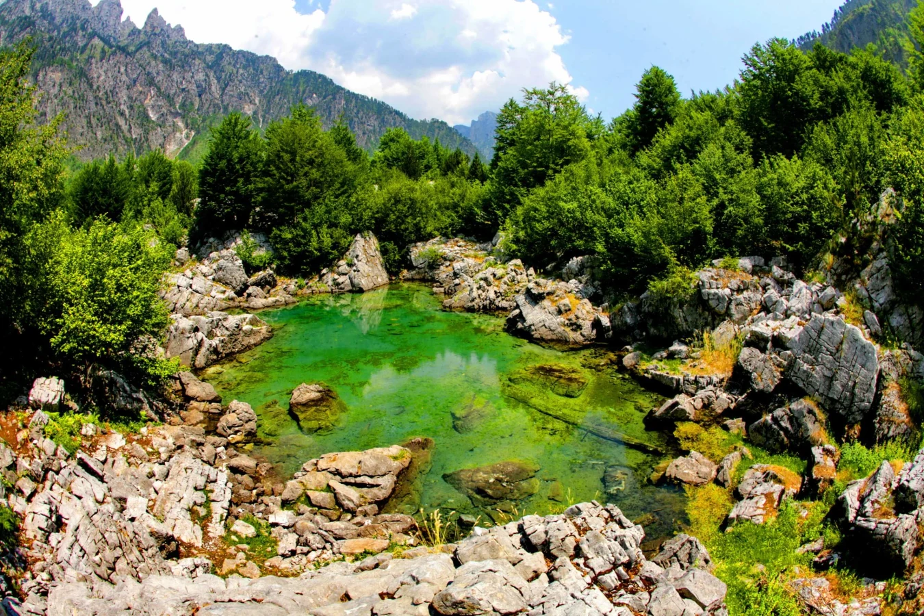 Valbone, Albanie