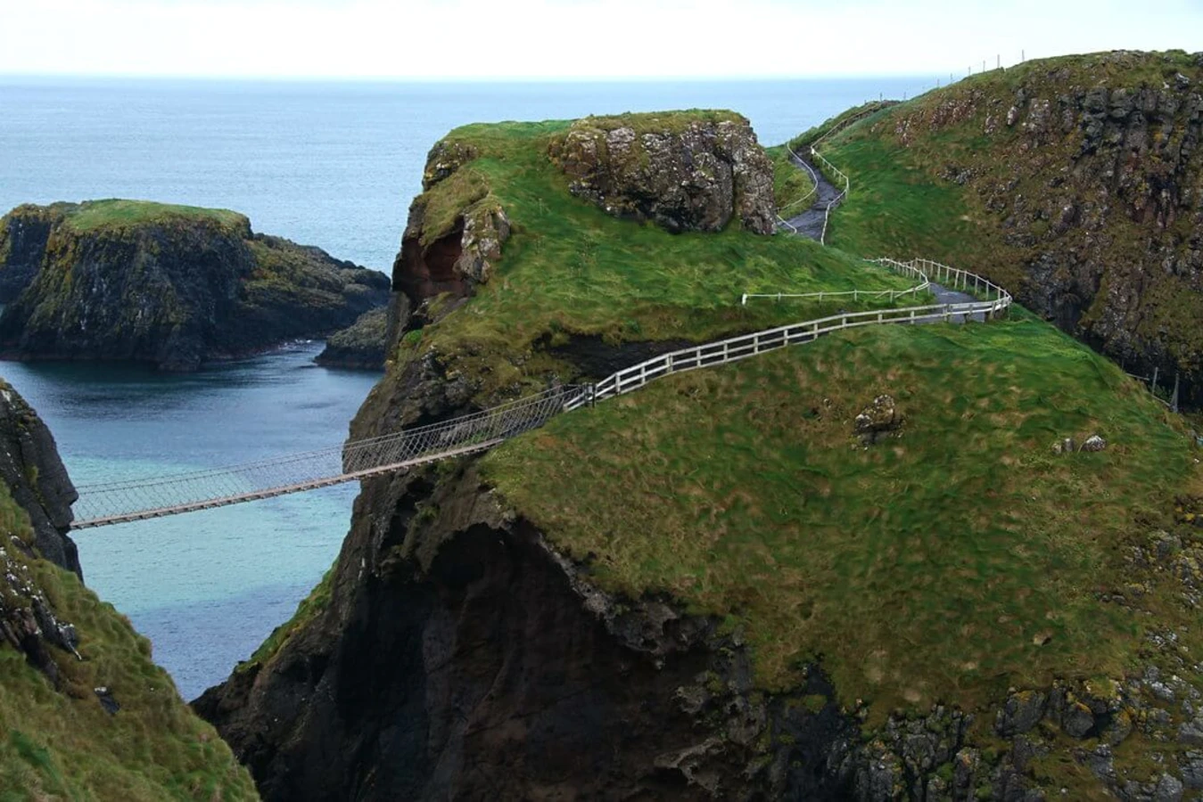 Pont de corde de Carrick-a-Rede, Irlande