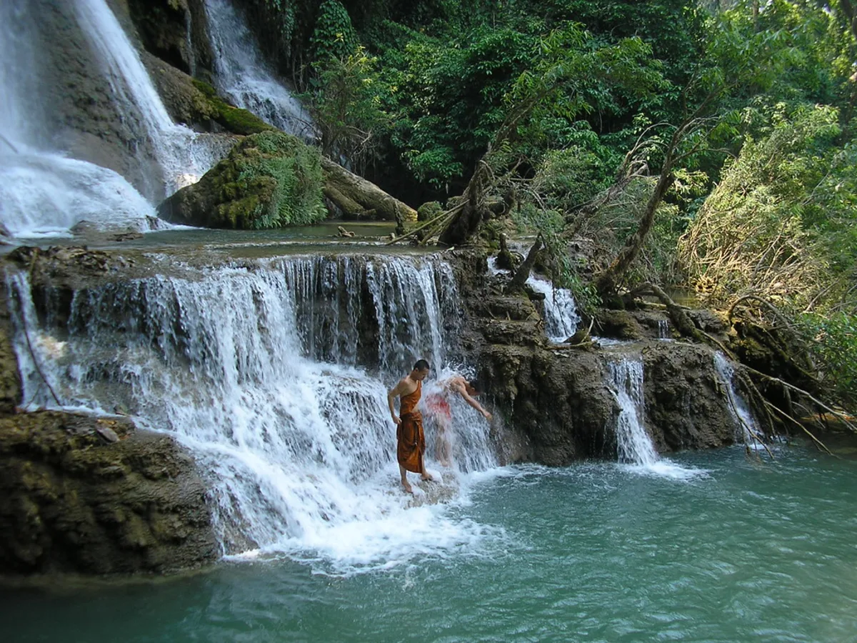 Chutes de Kuang Si, Laos