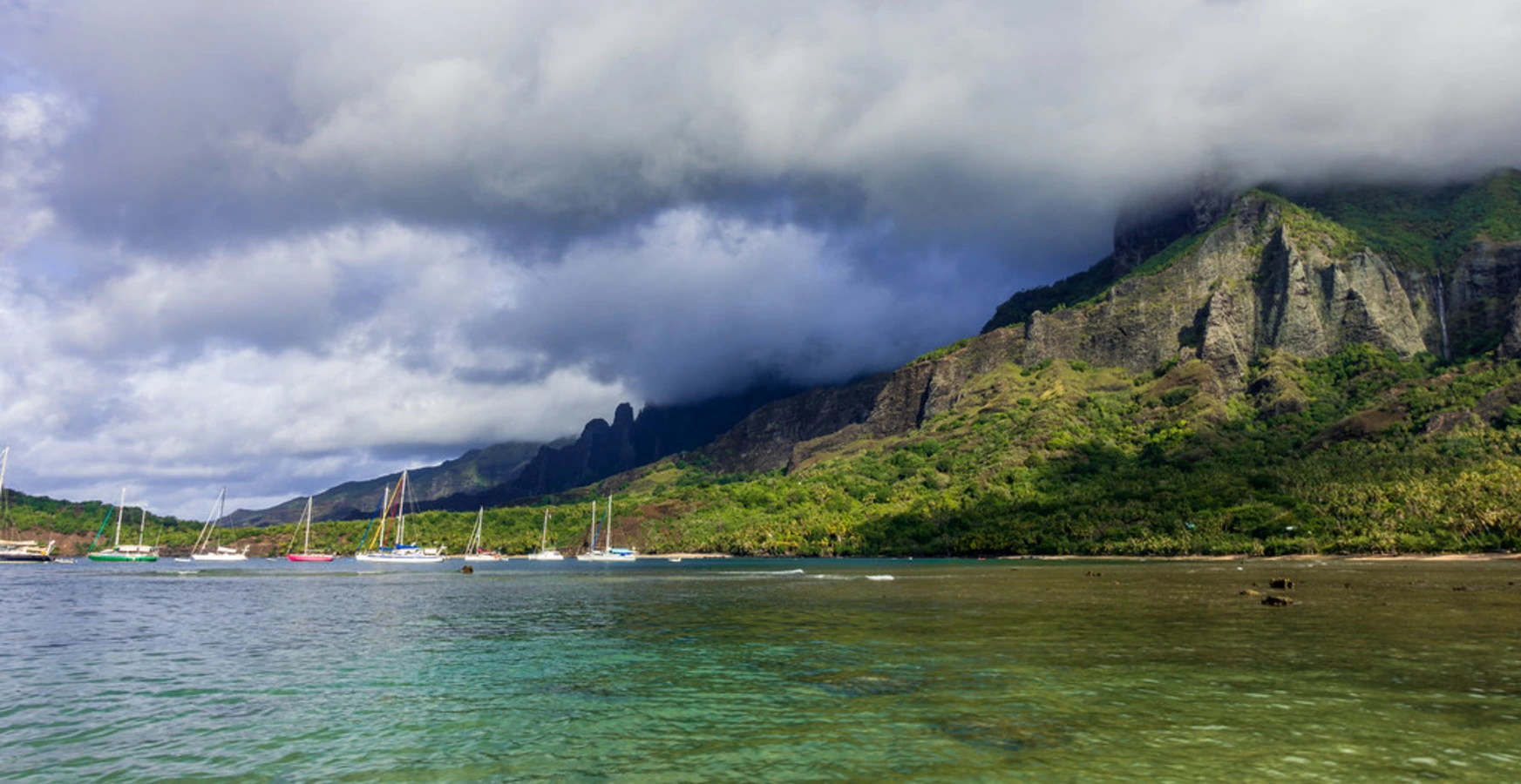 Baie d'Anaho, Polynésie française