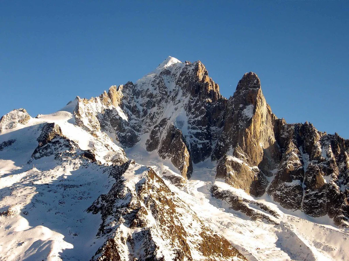 Aiguille Verte (Massif du Mont-Blanc), France