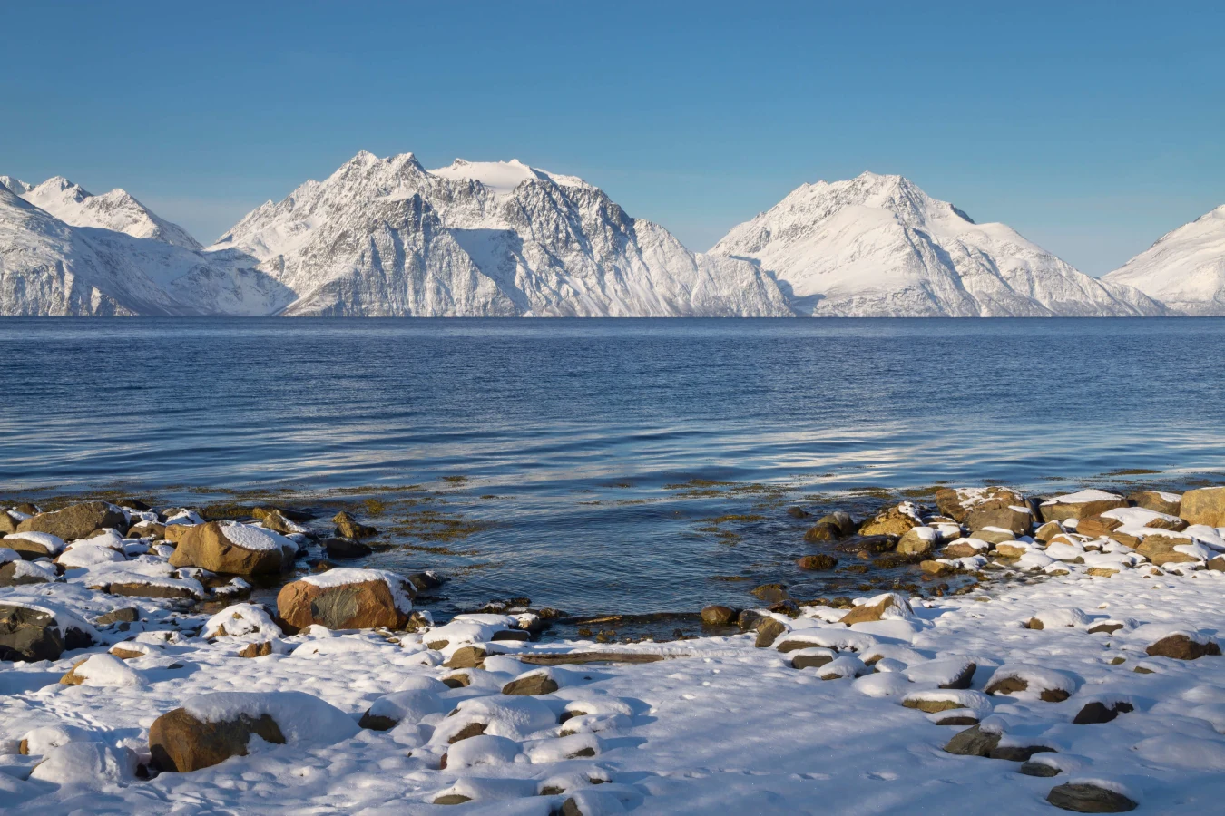 Fjord de Lyngen, Norvège