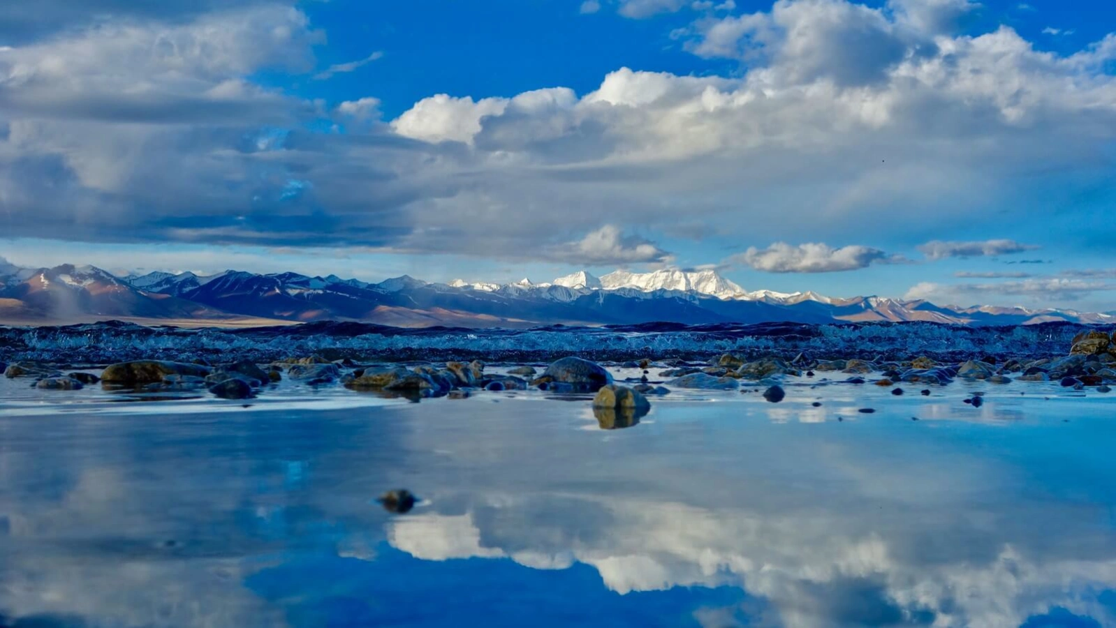 Lac Namtso, Chine