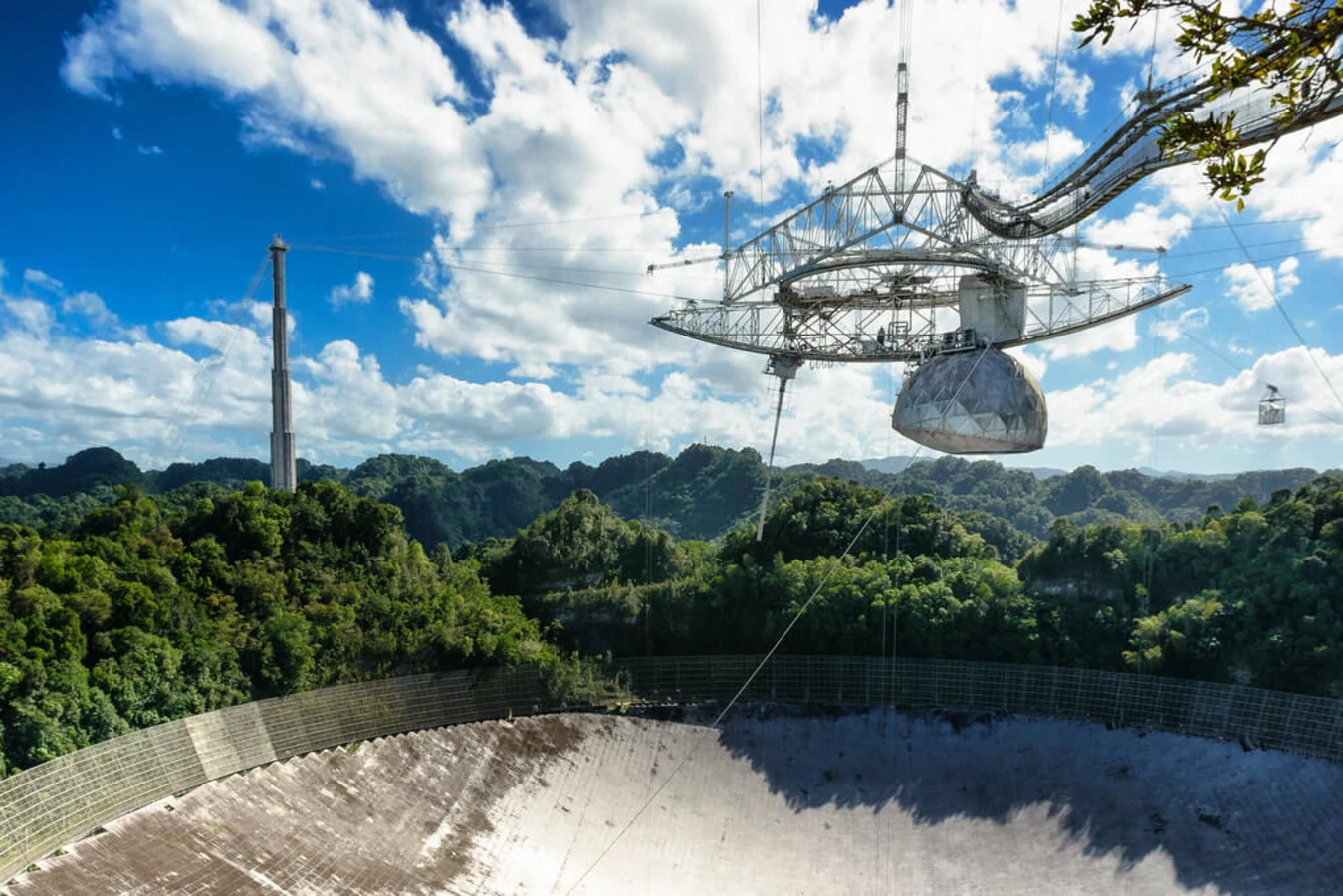 Radiotélescope d'Arecibo, Porto Rico
