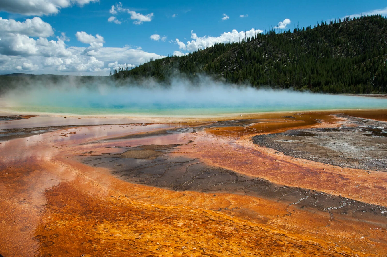 Grand Prismatic Spring, États-Unis