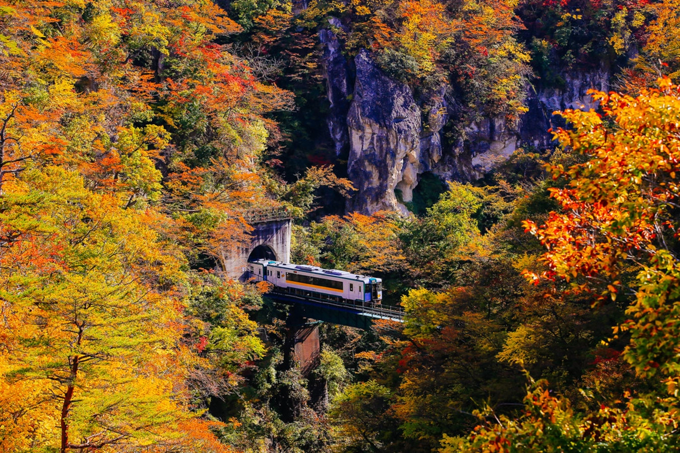 Gorge de Naruko, Japon