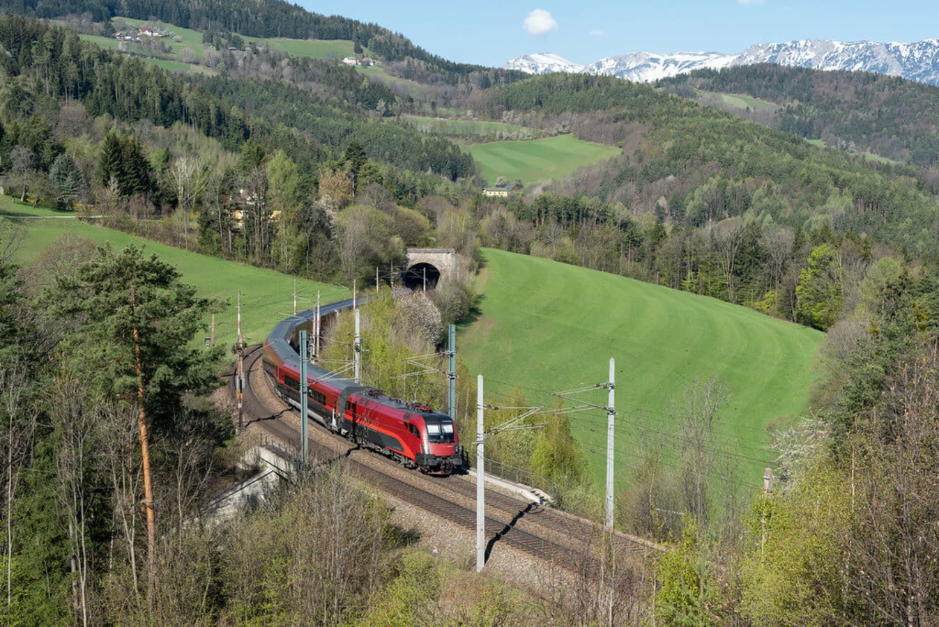 Ligne de chemin de fer de Semmering, Autriche, Autriche