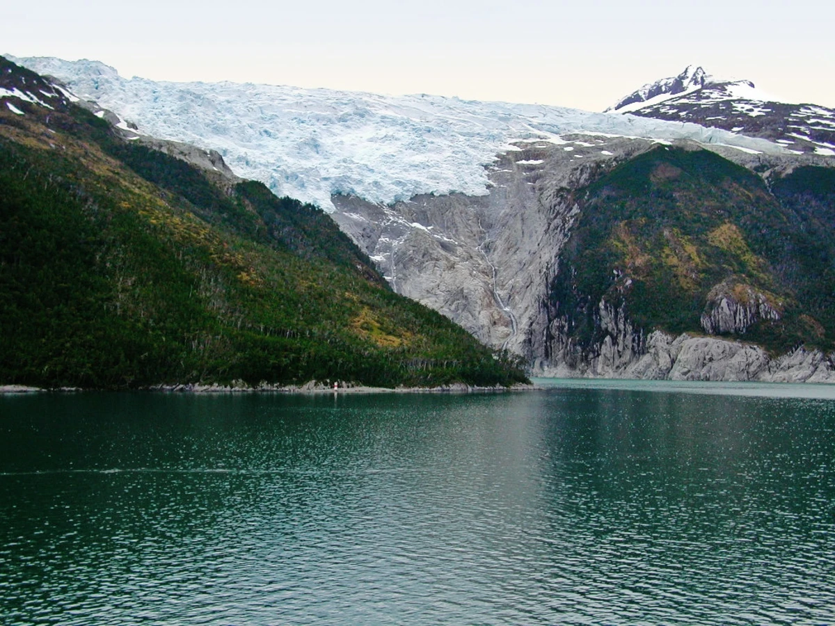Glacier Romanche, Chili