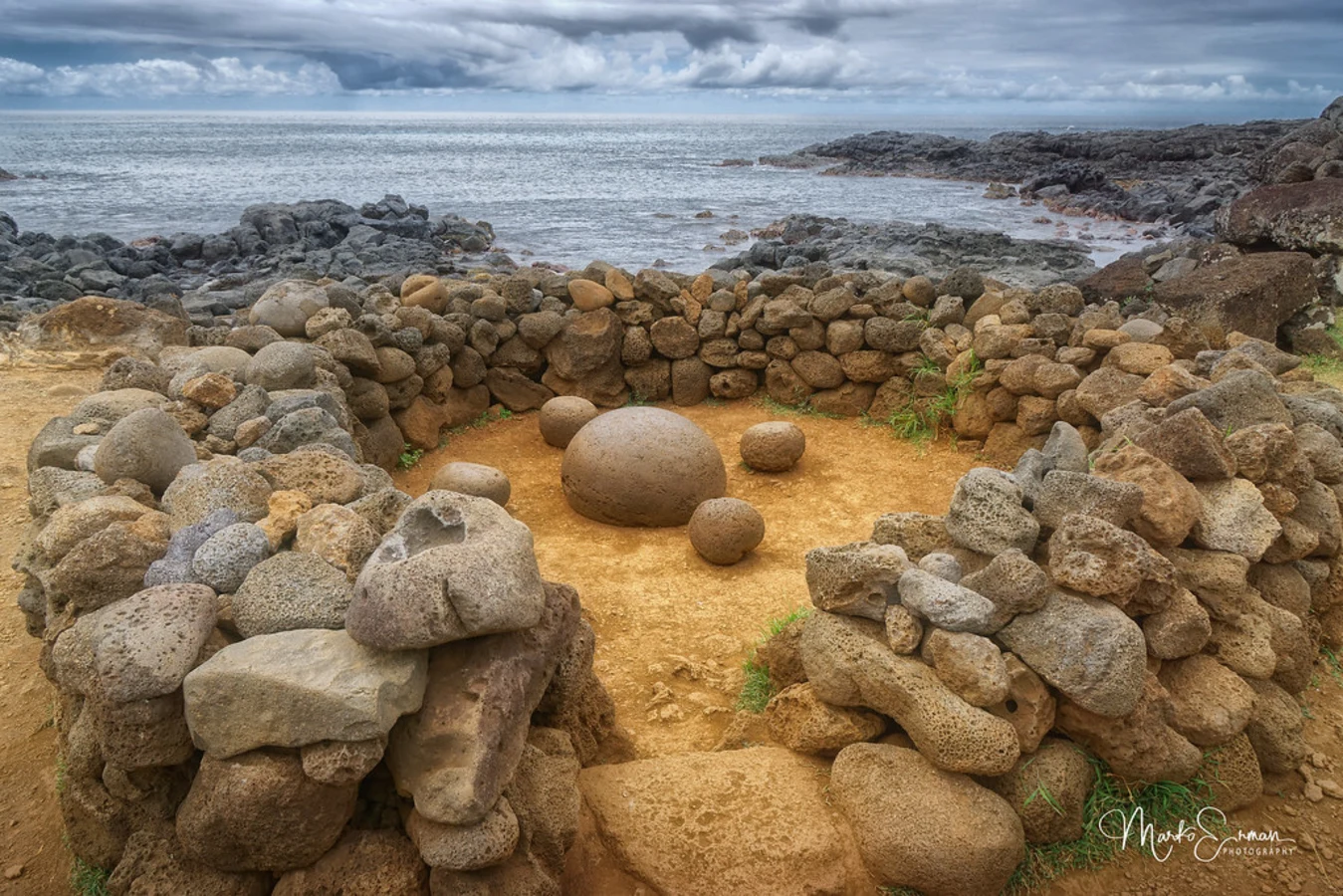 Ahu Te Pito Kura, Chili, Île de Pâques