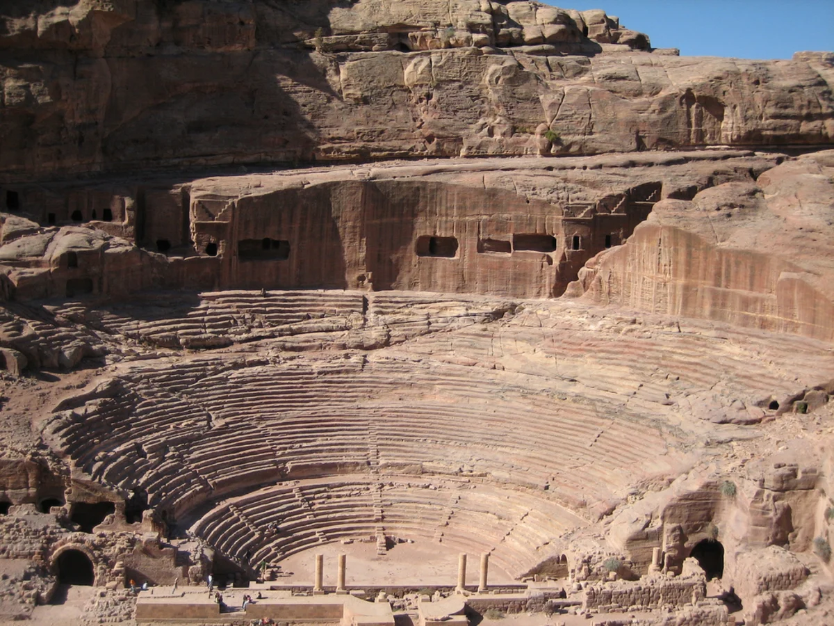 Théâtre nabatéen (Pétra), Jordanie