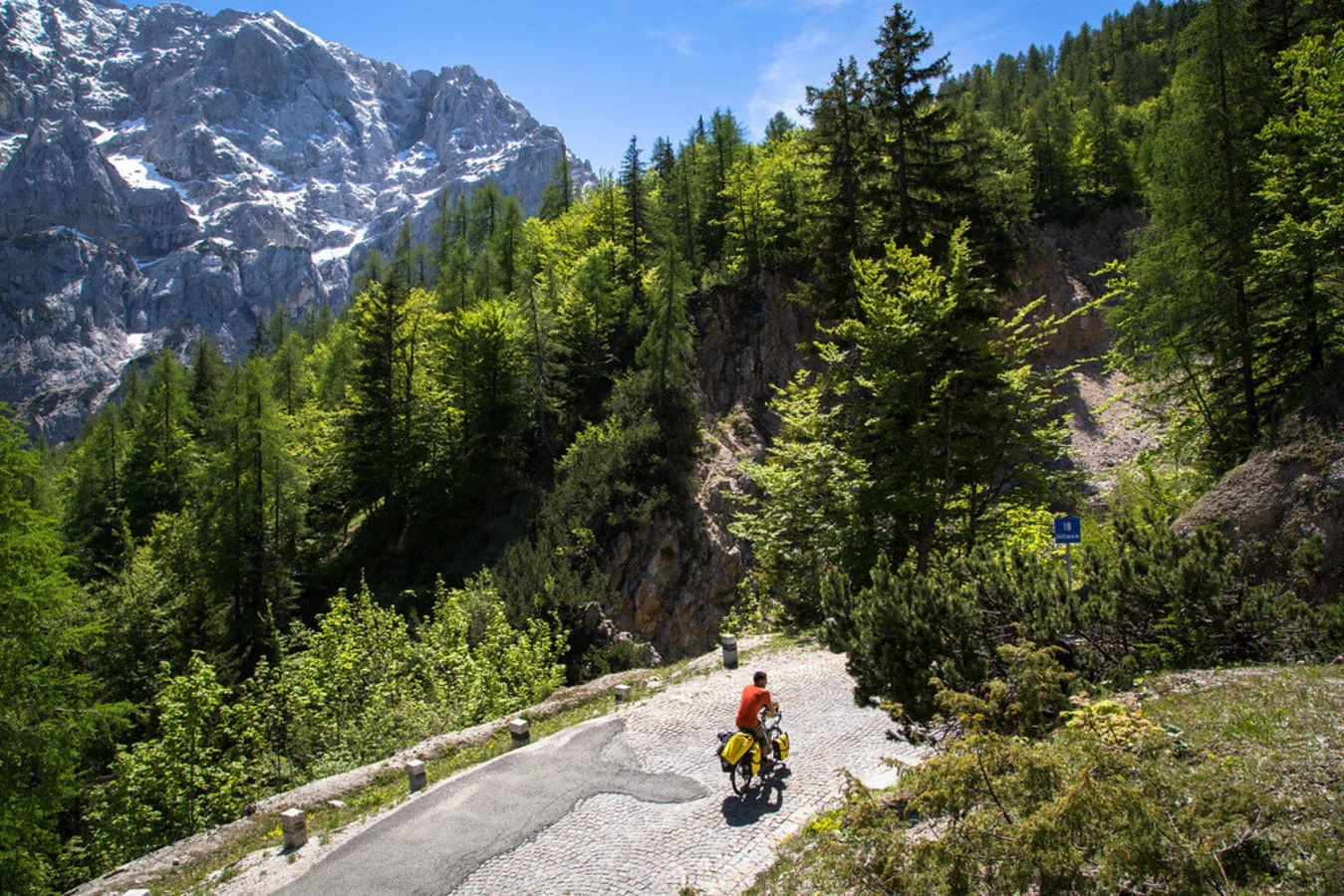 Col de Vrsic, Slovénie