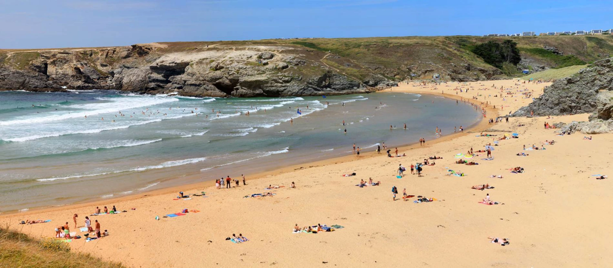 Plage du Donnant, France