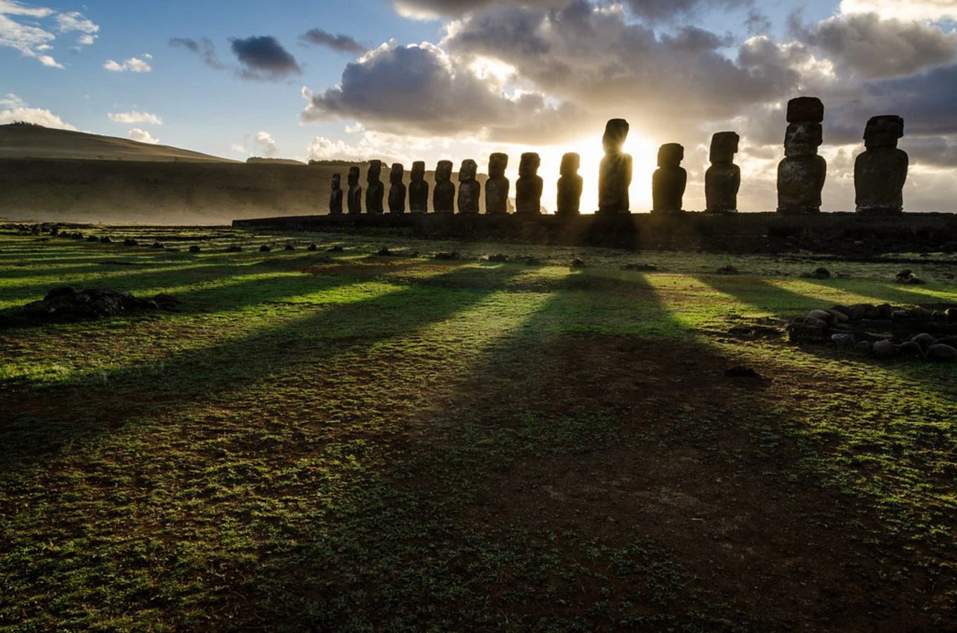 Ahu Tongariki, Chili, Île de Pâques