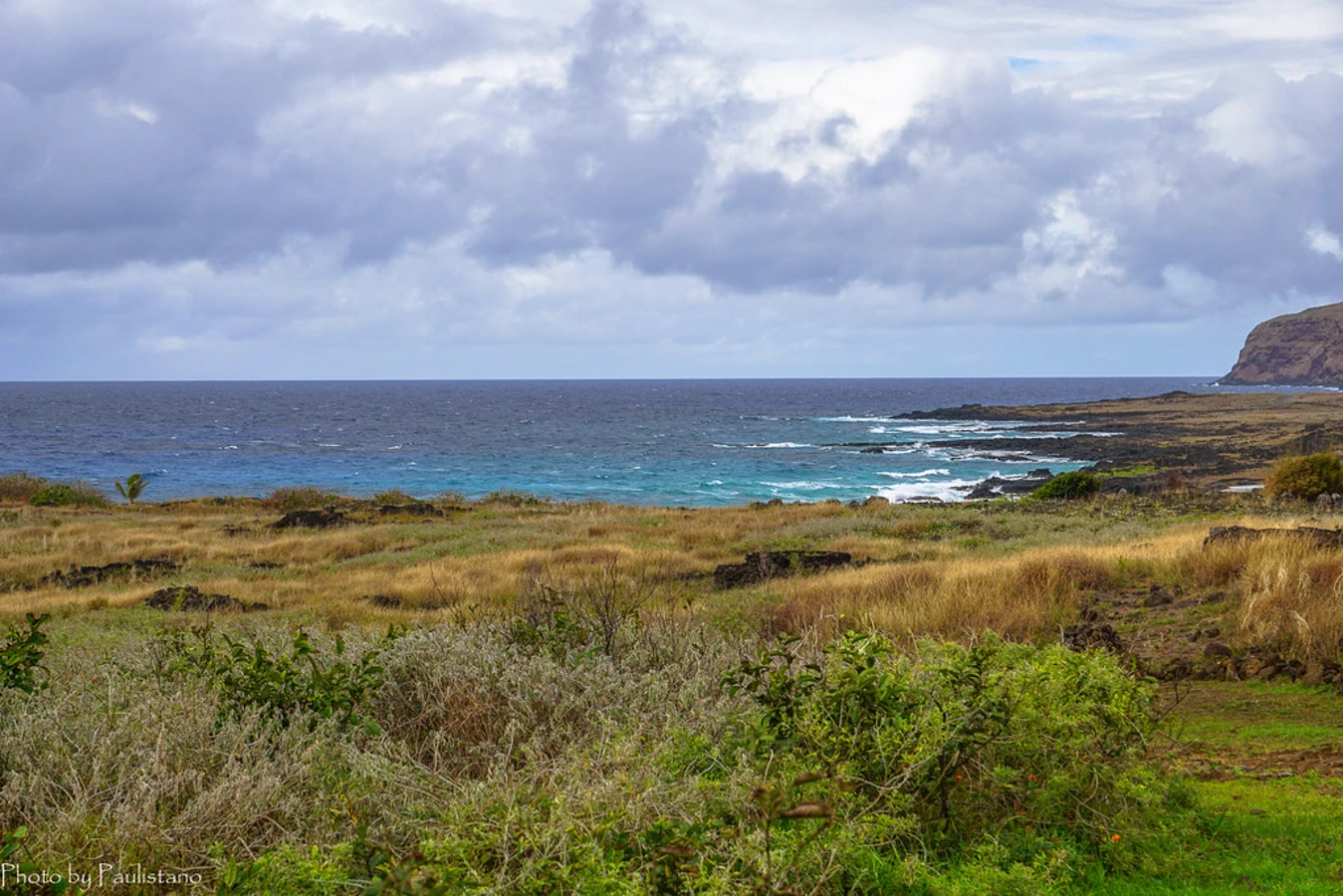 Ahu Te Pito Kura, Chili, Île de Pâques