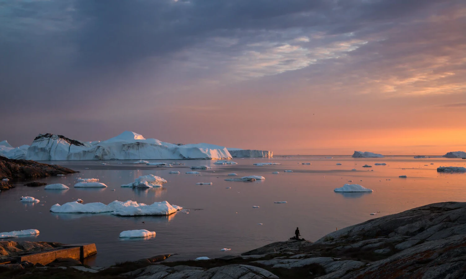 Fjord glacé d'Ilulissat, Groenland