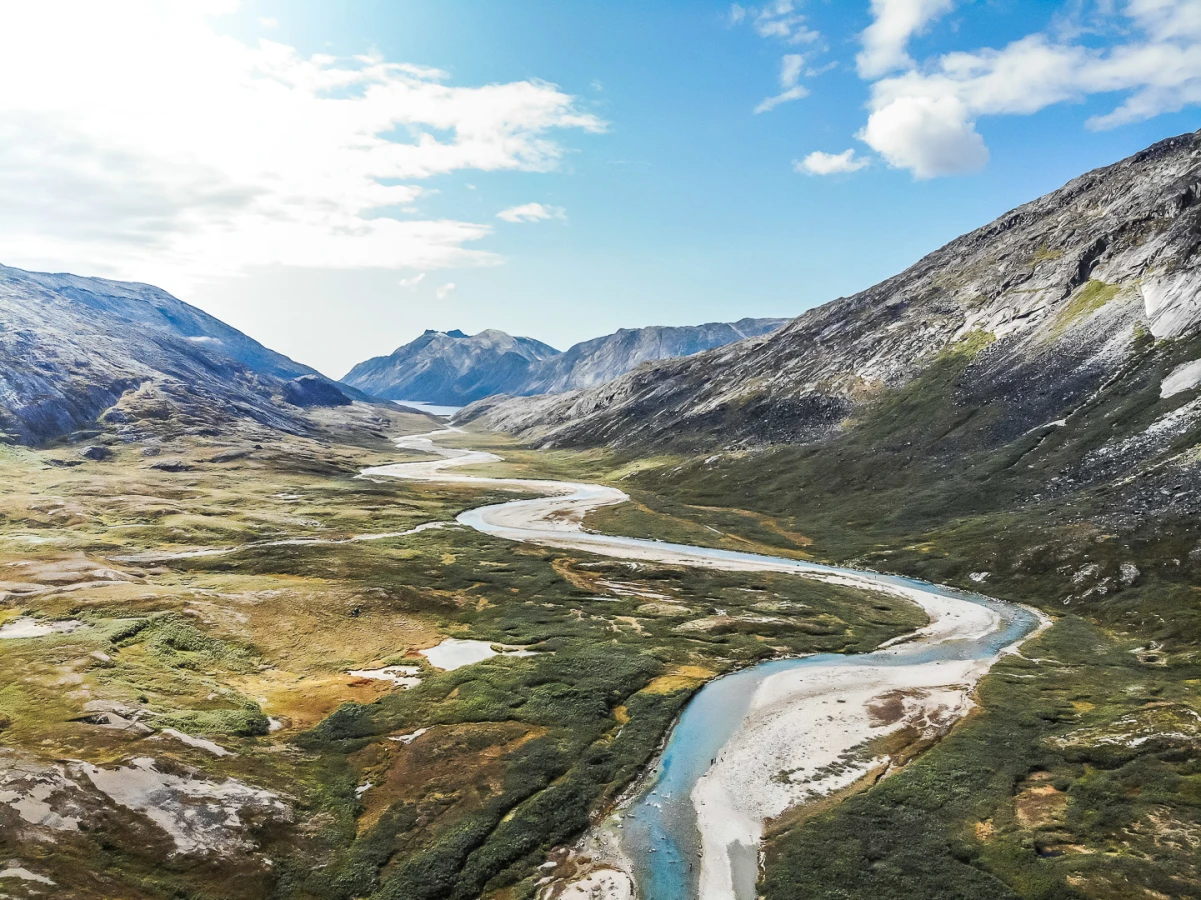 Kangia River, Groenland