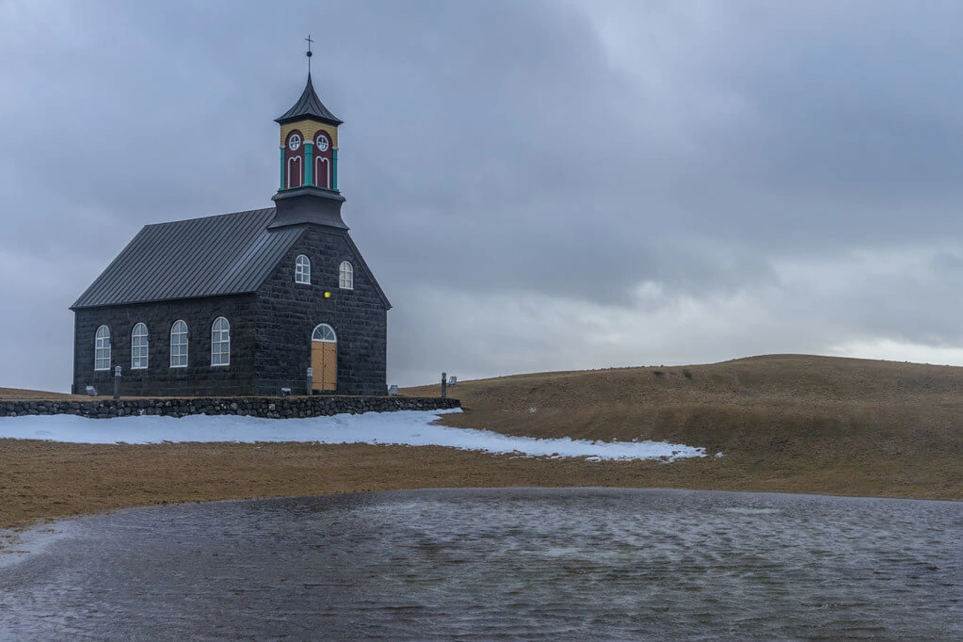 Hvalsneskirkja, Islande