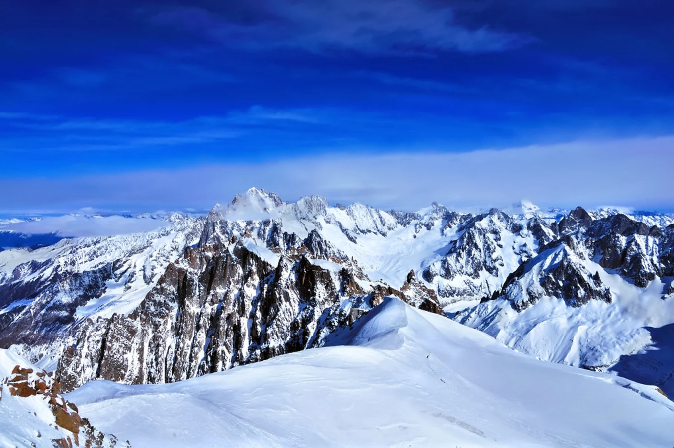 Glacier de Leschaux, Italie
