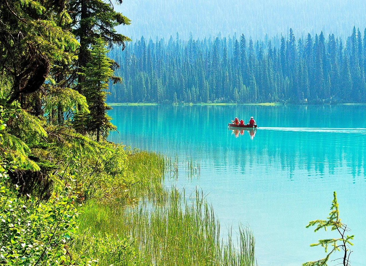 Lac Émeraude, Canada