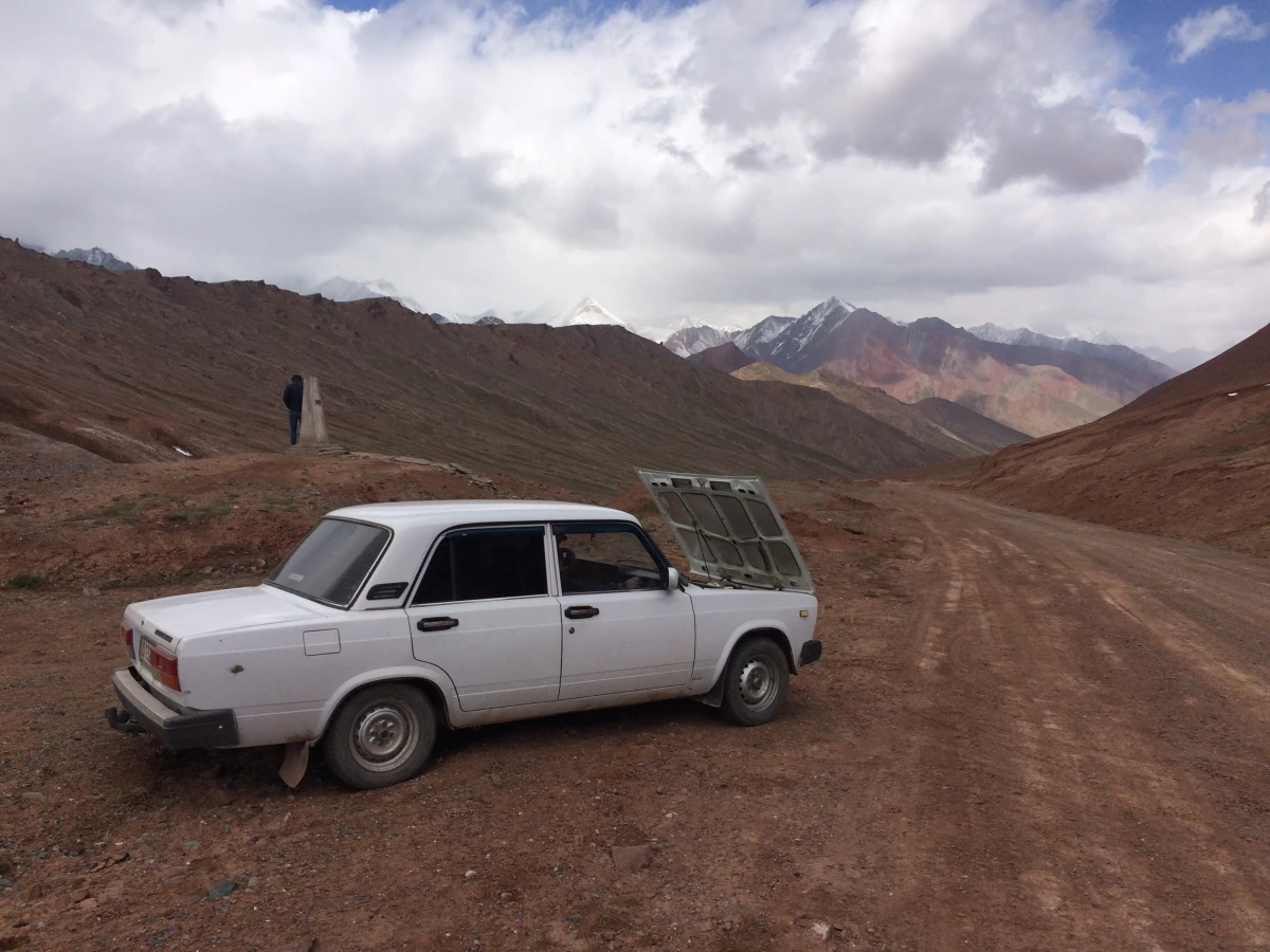 Route M41, Tadjikistan, Kirghizistan, Tadjikistan