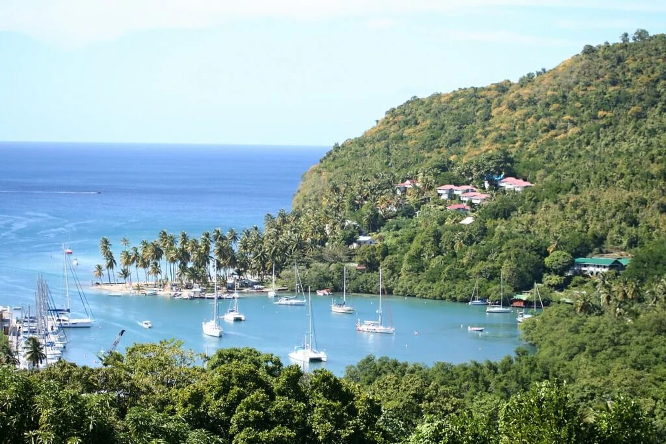 Marigot Bay, Sainte-Lucie