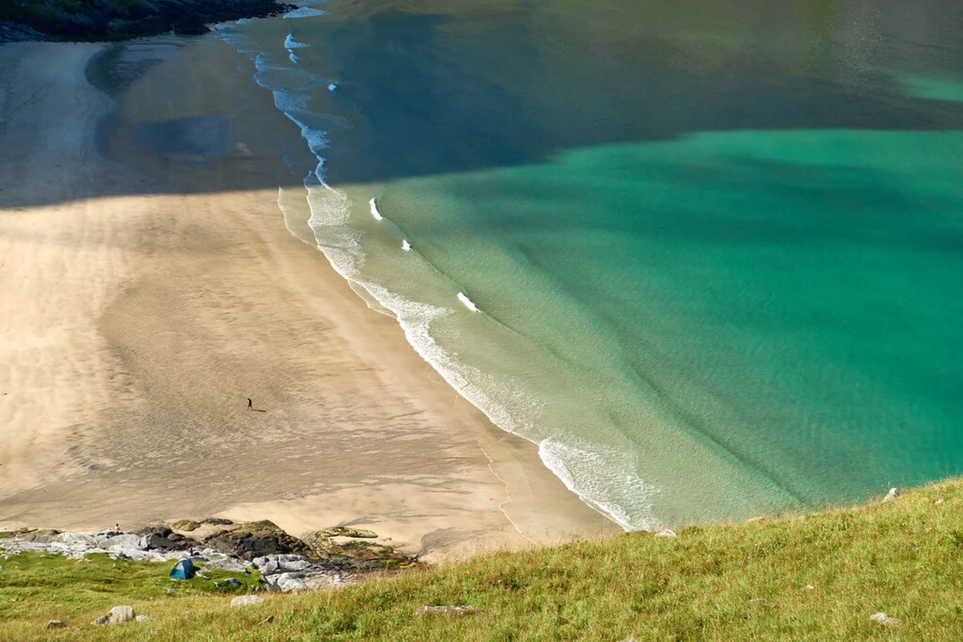 Plage de Kvalvika, Norvège