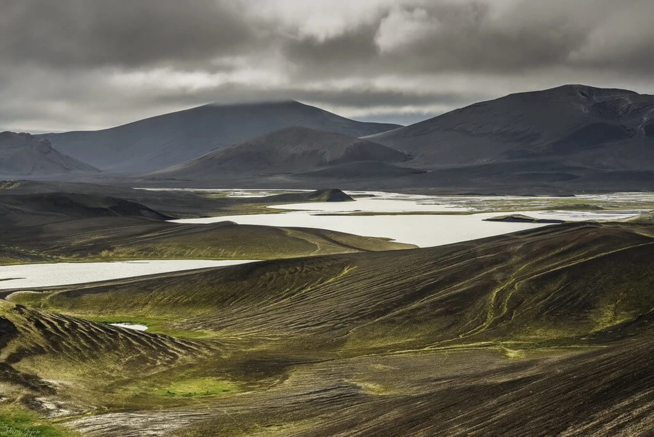 Veidivotn, Islande