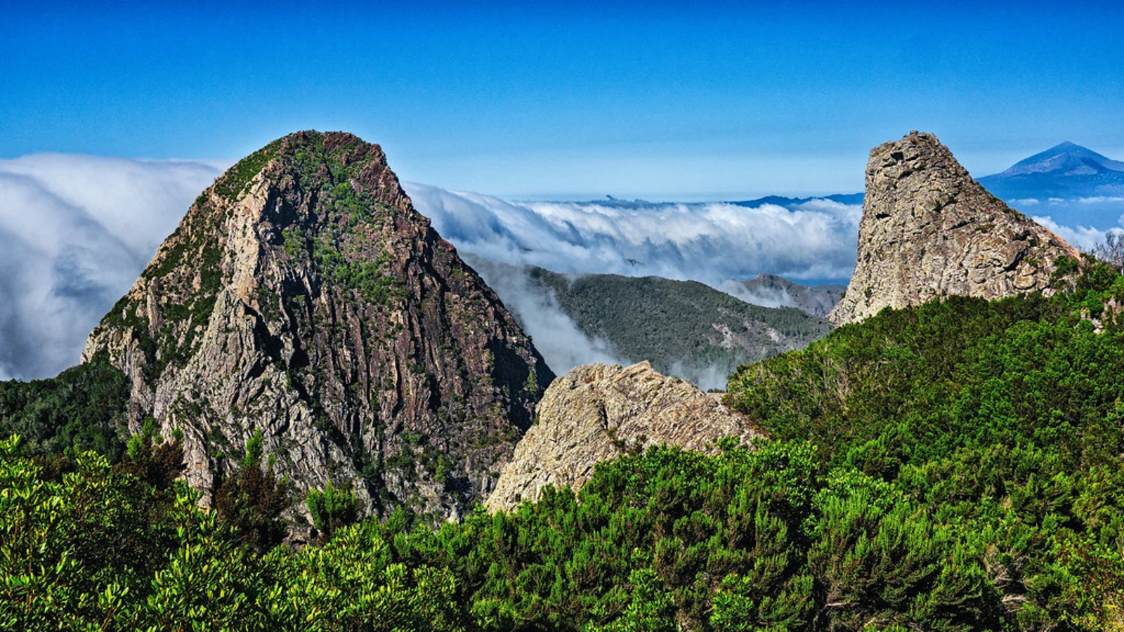 Rocher d'Agando, Espagne, Canaries