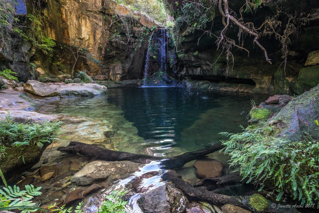 Piscine bleue (Isalo), Madagascar