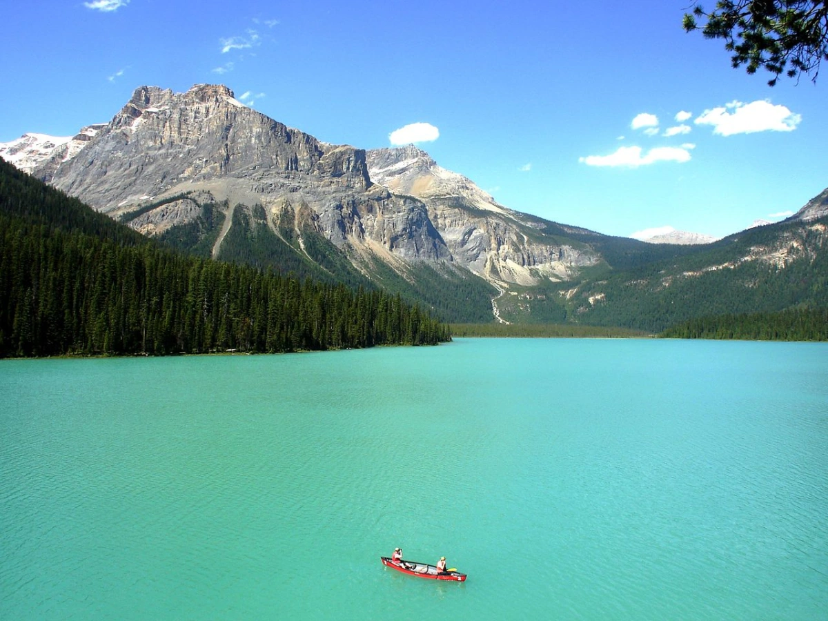 Lac Émeraude, Canada