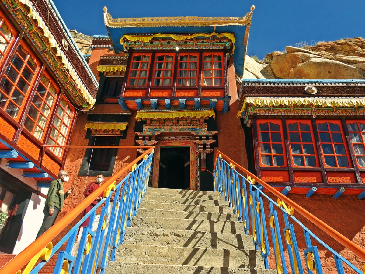 Takthok Gompa, Inde