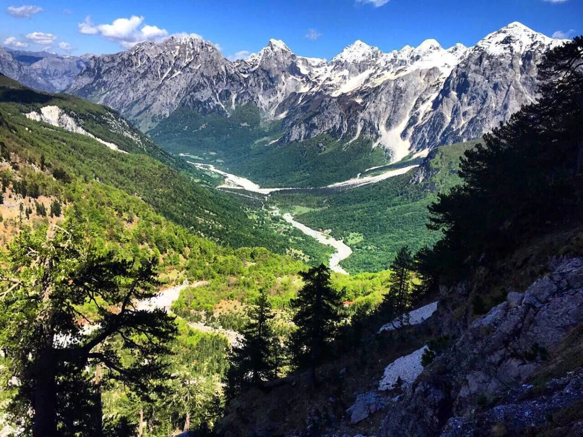 Valbone, Albanie