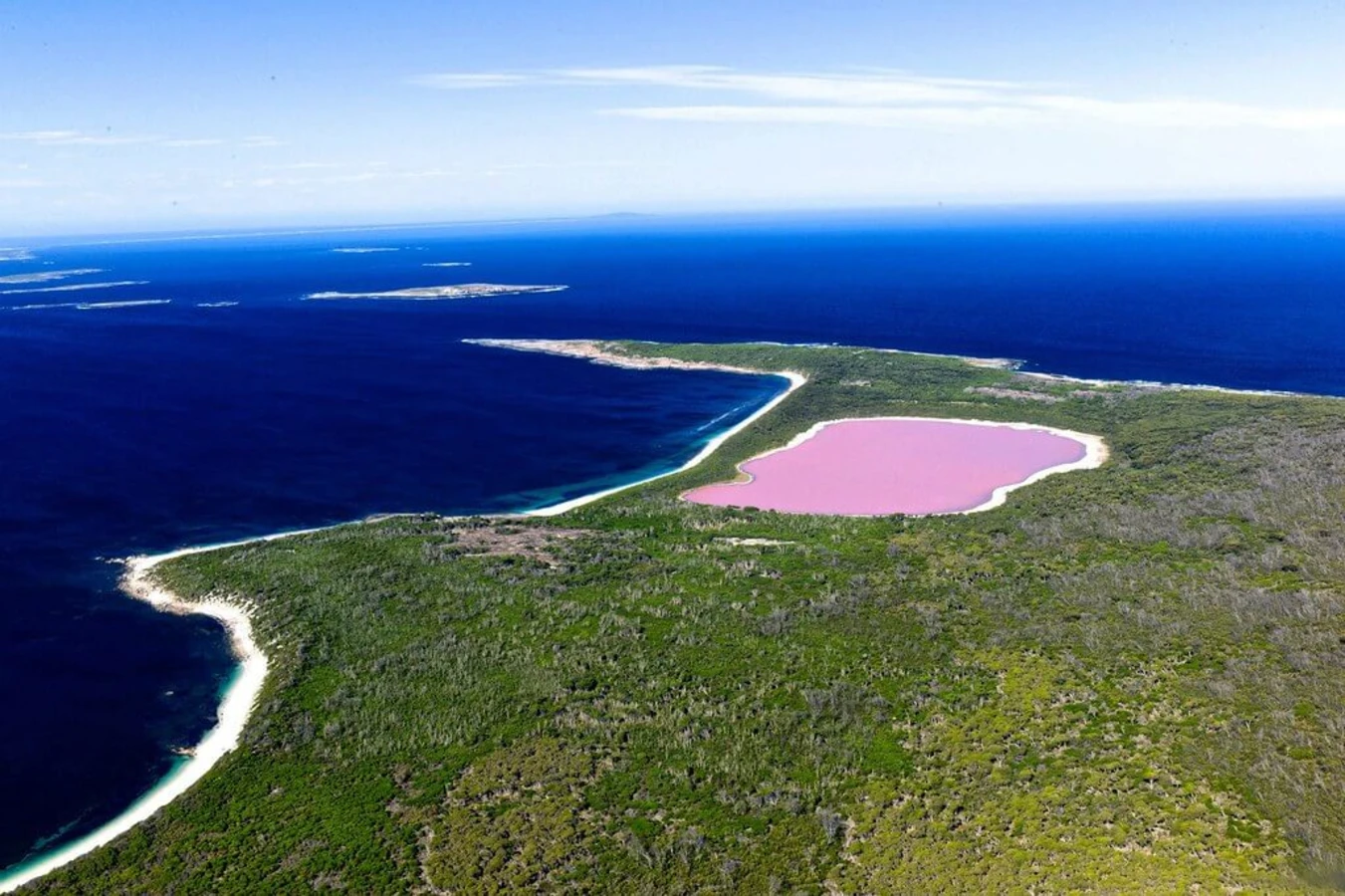 Lac Hillier, Australie