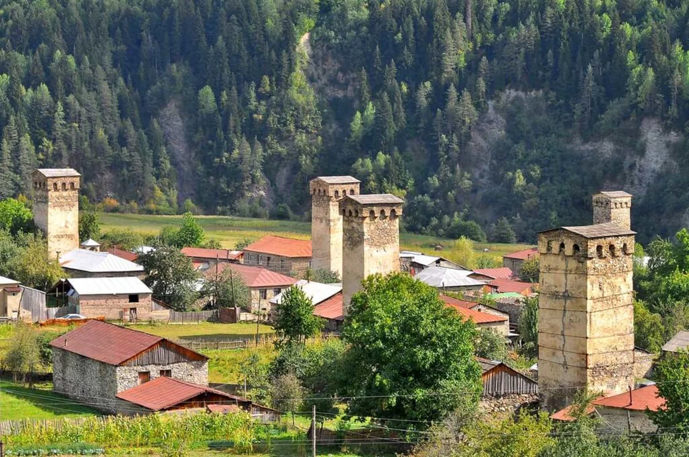 Mestia, Géorgie