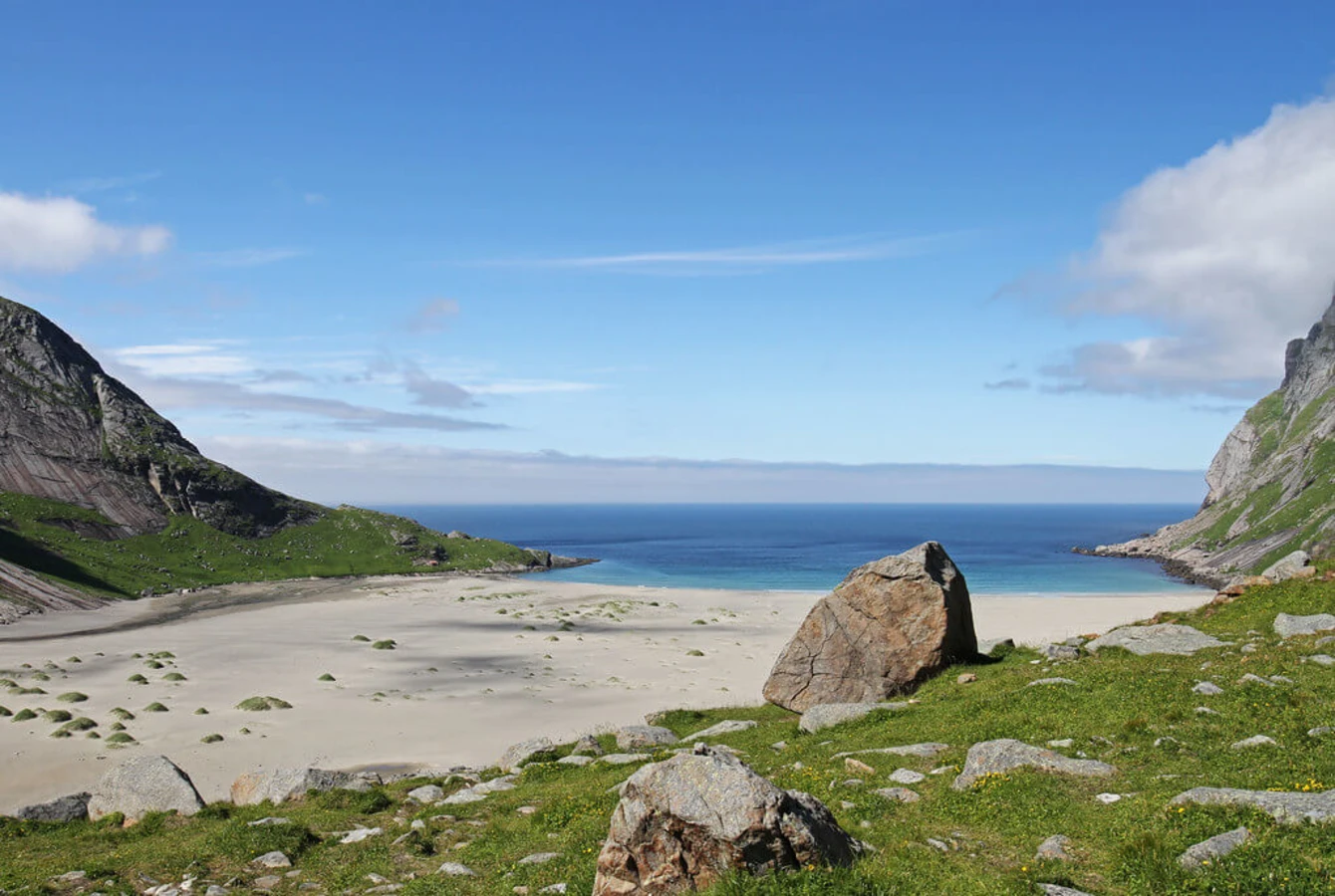  Bunes Beach, Norvège