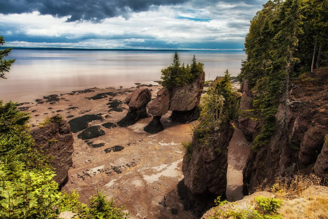 Baie de Fundy, Canada, États-Unis, Canada
