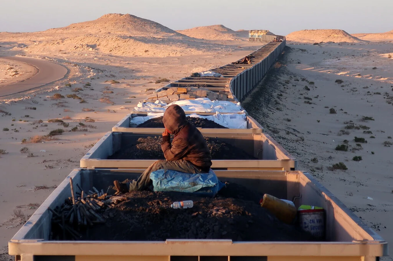 Train minéralier de Mauritanie, Mauritanie, Mauritanie, Mauritanie, Mauritanie