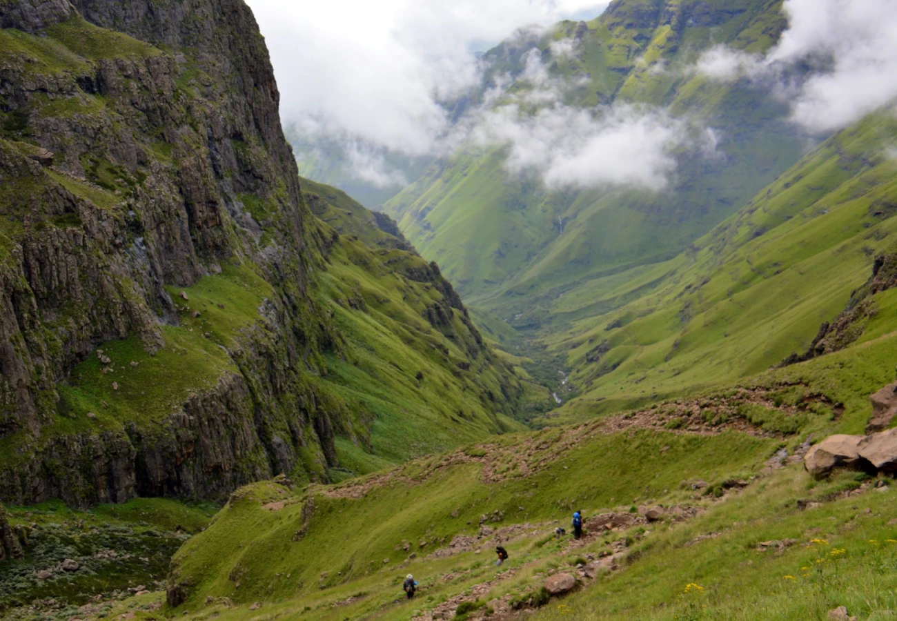 Rockeries Pass, Afrique du Sud, Lesotho