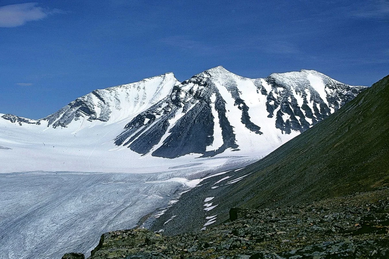 Sarektjakka, Suède