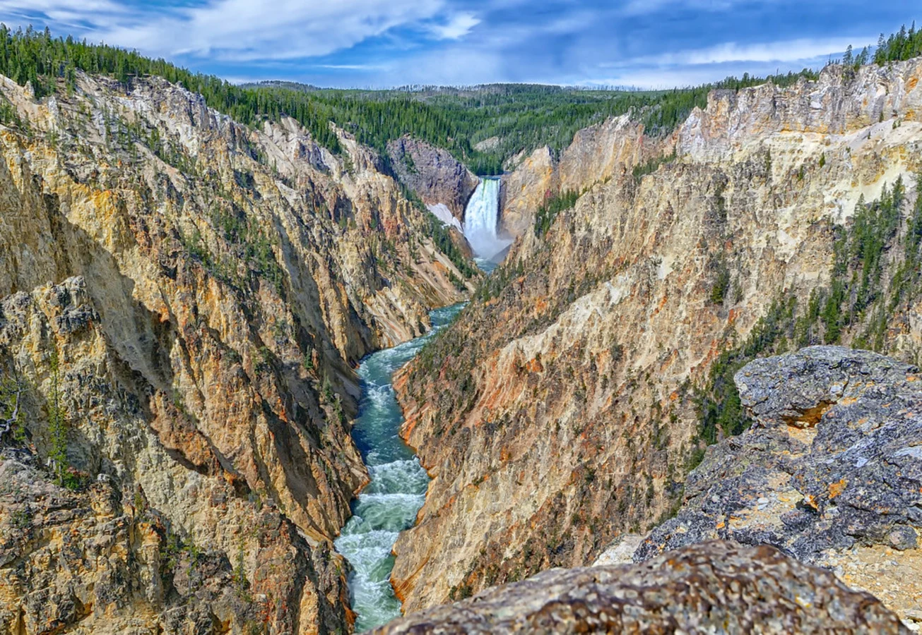 Grand Canyon de Yellowstone, États-Unis