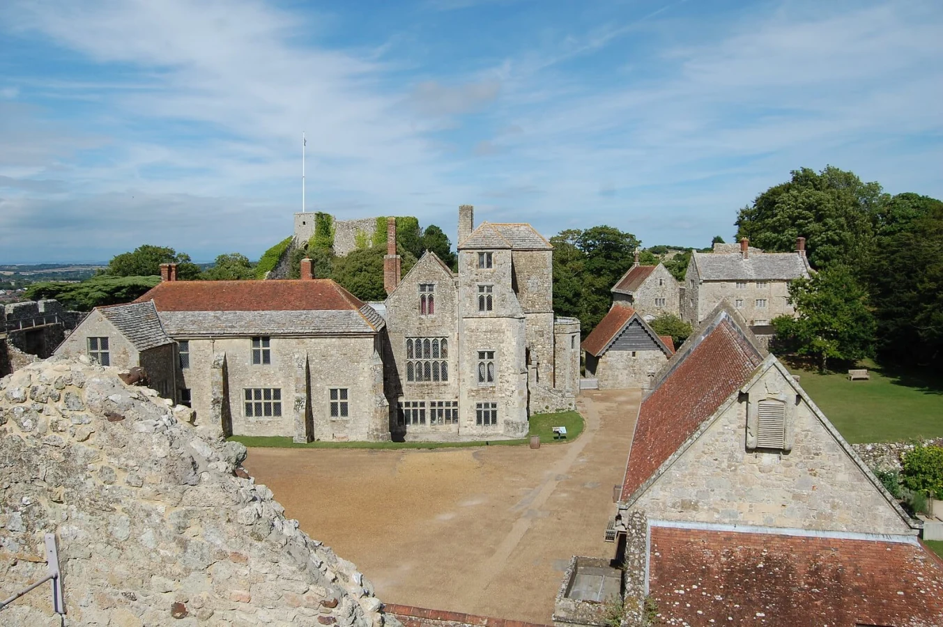 Château de Carisbrooke, Angleterre