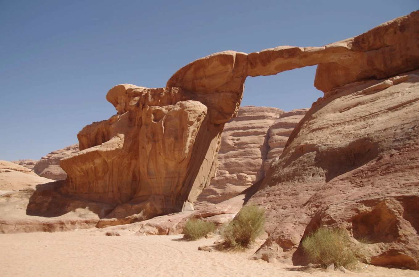 Um Frouth Rock Arch, Jordanie